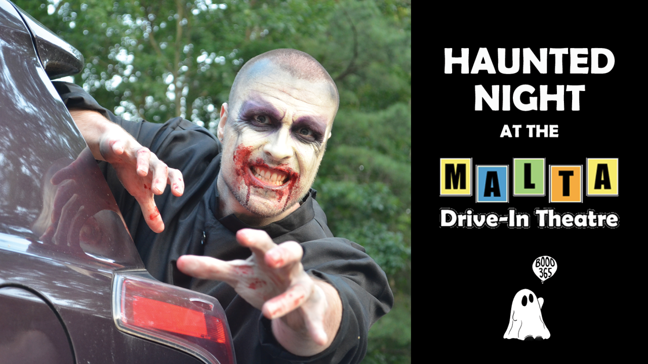 haunted night at the malta drive-in theatre