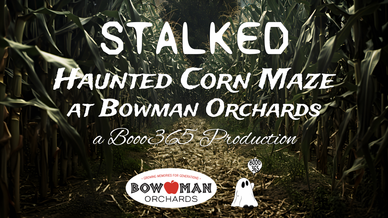 stalked haunted corn maze at bowman orchards